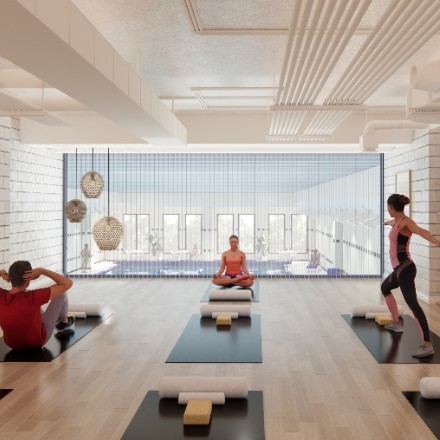 Yoga studio